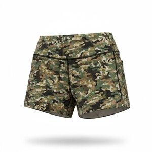 B PASSIONIT CAMO  WORKOUT SHORTS WITH POCKETS